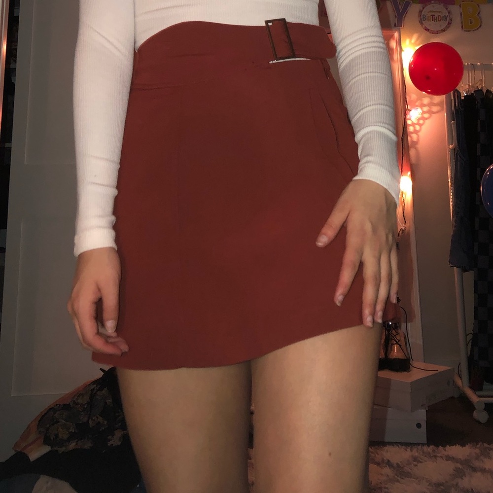 Buckled skirt